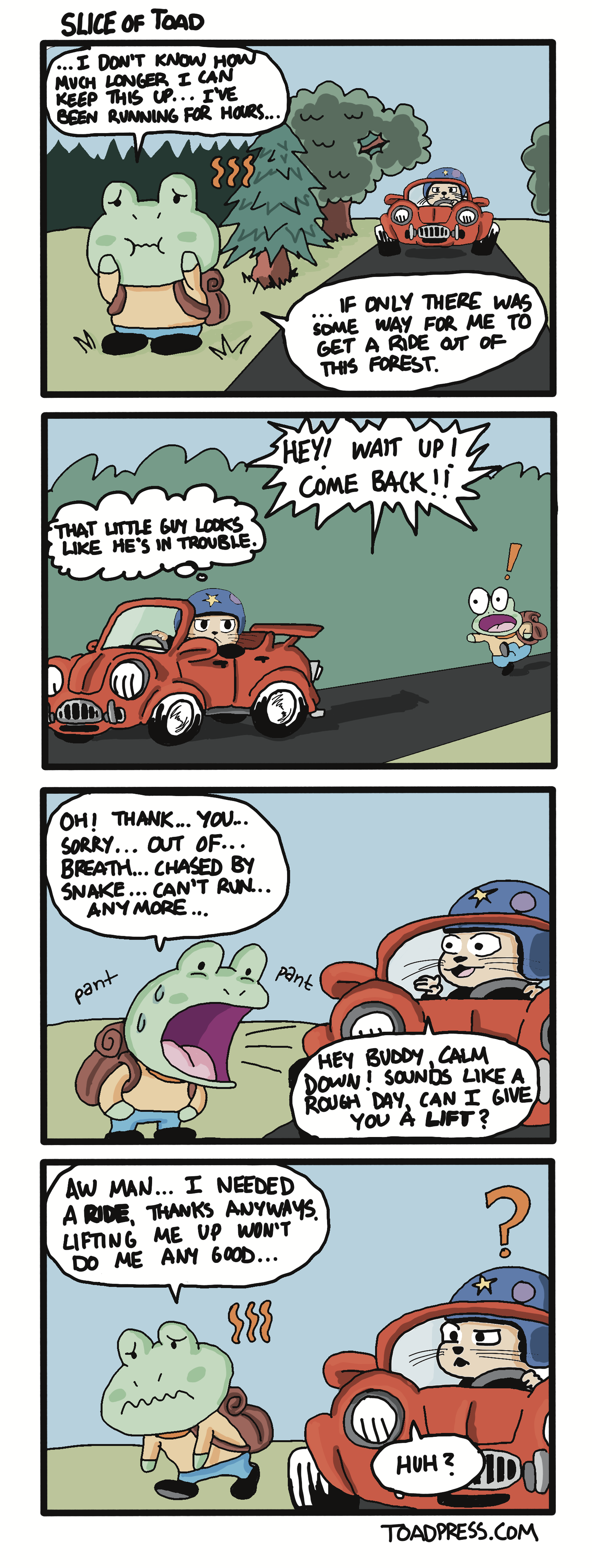 Slice of Toad #3 Comic